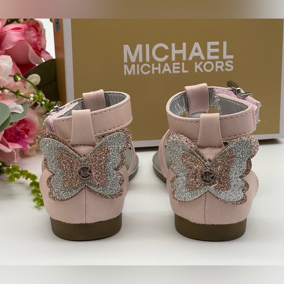 Michael Kors Girl’s Tilly Butterfly Sandals - Picture 12 of 16